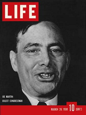 cv032039.jpg 3/20/1939 Rep. Joe Martin - Image 1