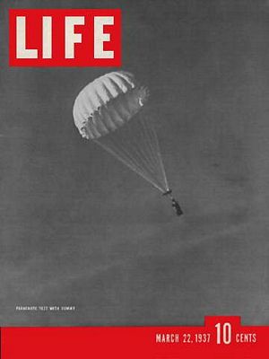 3/22/1937 Parachute test