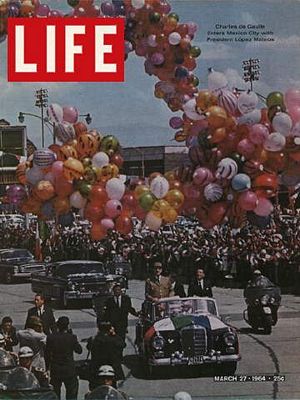 3/27/1964 De Gaulle in Mexico