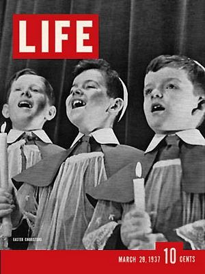 3/29/1937 Easter choristers