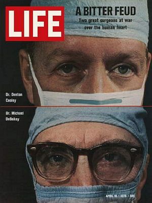 4/10/1970 Cooley vs. DeBakey