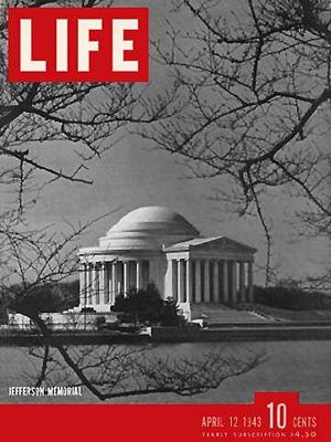 4/12/1943 Jefferson Memorial