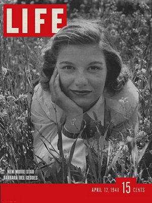 4/12/1948 Barbara Bel Geddes