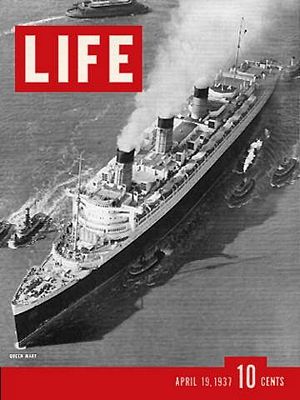 4/19/1937 Queen mary
