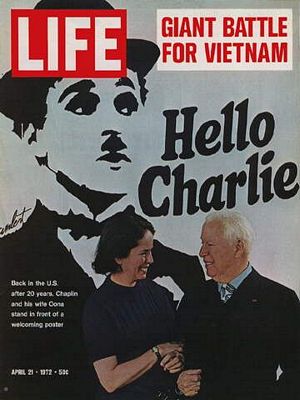 4/21/1972 Oona Chaplin & mate