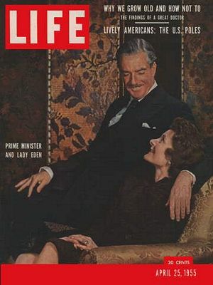 4/25/1955 PM and Lady Eden