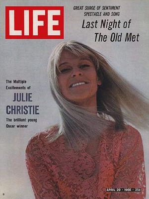 cv042966.jpg 4/29/1966 Julie Christie - Image 1