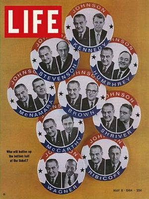 cv050864.jpg 5/8/1964 Which VP for LBJ? - Image 1