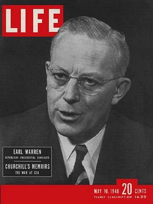 5/10/1948 Gov. Earl Warren