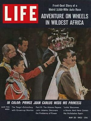 5/25/1962 Juan Carlos weds