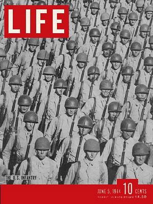 6/5/1944 U.S. infantry