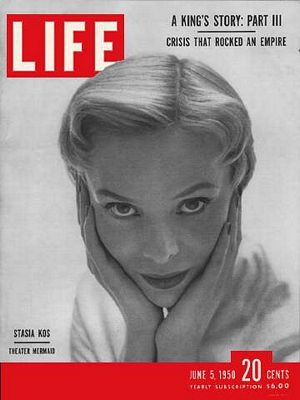 6/5/1950 Show-biz mermaid