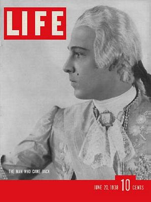 6/20/1938 Rudolph Valentino