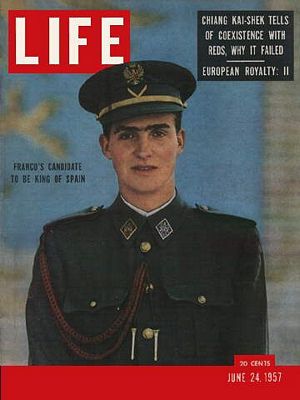 cv062457.jpg 6/24/1957 Prince Juan Carlos - Image 1