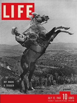 7/12/1943 Roy Rogers & Trigger