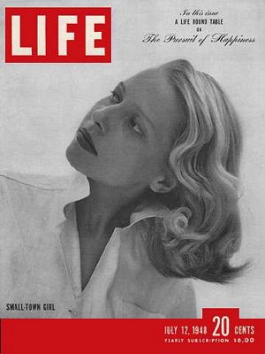cv071248.jpg 7/12/1948 Small town girl - Image 1