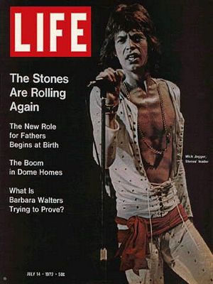 7/14/1972 Mick Jagger