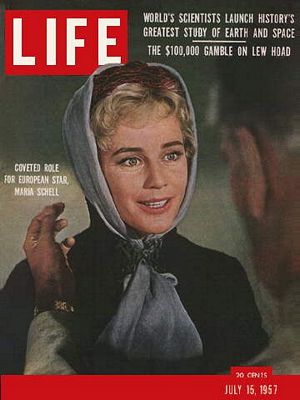 7/15/1957 Maria Schell