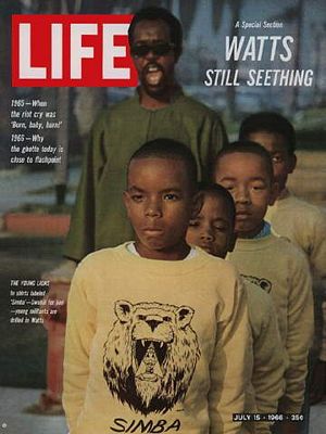 7/15/1966 Watts one year later