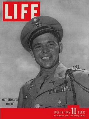 cv071645.jpg 7/16/1945 Hero Audie Murphy - Image 1