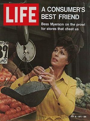 7/16/1971 Bess Myerson