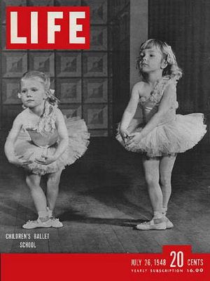 7/26/1948 Ballet school