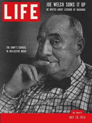 cv072654.jpg 7/26/1954 Lawer Joseph Welch - Image 1