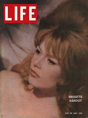7/28/1961 Brigitte Bardot