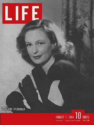 8/7/1944 Geraldine Fitzgerald
