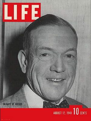 8/12/1940 VP nominee McNary