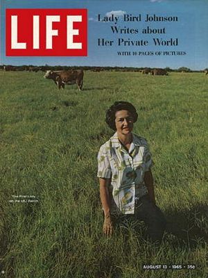 8/13/1965 Lady Bird Johnson