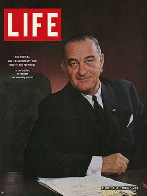 cv081464.jpg 8/14/1964 President LBJ - Image 1
