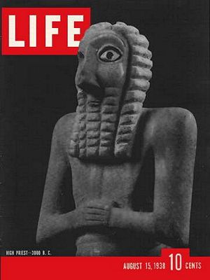 8/15/1938 Sumerian sculpture