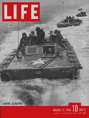 8/21/1944 Amphibious attack