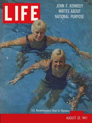 8/22/1960 Olympic swimmers