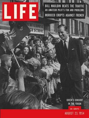 8/23/1954 Duke of Edinburg
