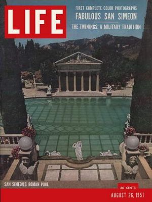 8/26/1957 Hearst''s San Simeon