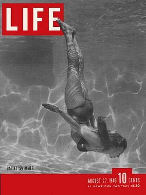 cv082745.jpg 8/27/1945 Aquatic ballet - Image 1