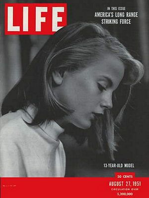 8/27/1951 13-year-old model