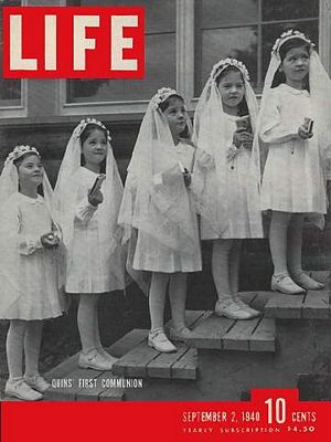 9/2/1940 Dionnes'' Communion