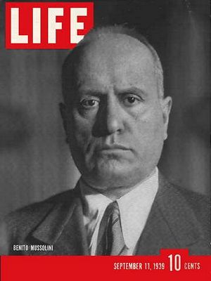 9/11/1939 Benito Mussonlini