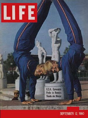 cv091260.jpg 9/12/1960 Gymnasts in Rome - Image 1