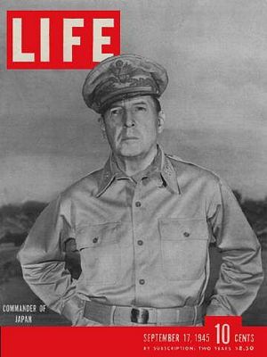 9/17/1945 MacArthur in Japan