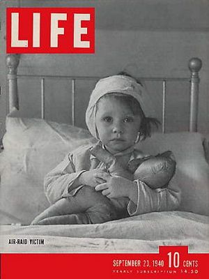 9/23/1940 Air raid victim