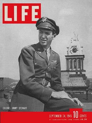 9/24/1945 Col. Jimmy Stewart