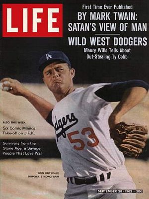 9/28/1962 Don Drysdale