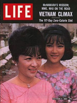 cv101163.jpg 10/11/1963 Mme. & Mlle. Nhu - Image 1