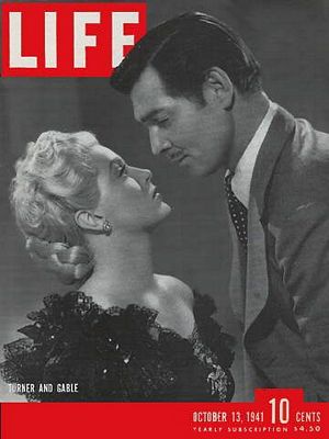 10/13/1941 Turner & Gable