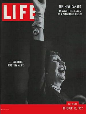10/13/1952 Mamie Eisenhower