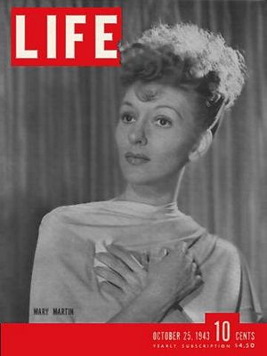 10/25/1943 Mary Martin